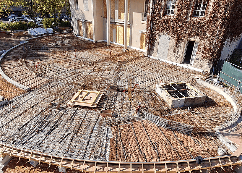 Aménagement d'accès PMR et travaux de maçonnerie extérieure