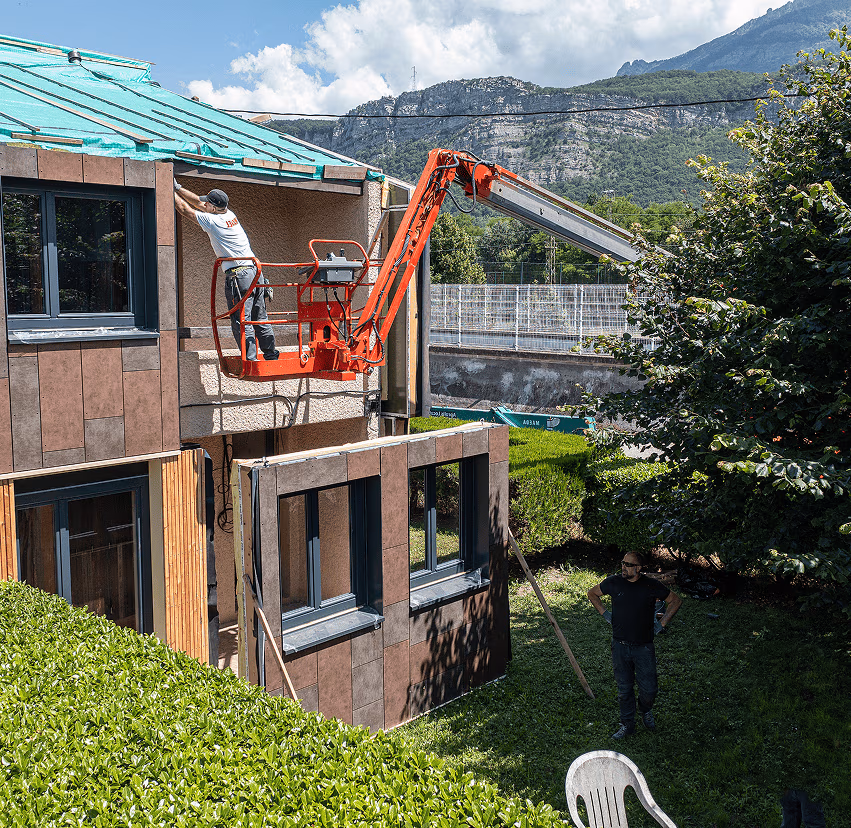 Travaux de rénovation énergétique sur logements collectifs